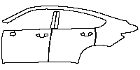 Geely Tugella (CN) Exterior 2021 - (left) Door+Rear Fender+Side Skirt