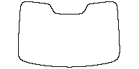 BMW 4 Series Coupe 2021 - Rear Window (Option 2)