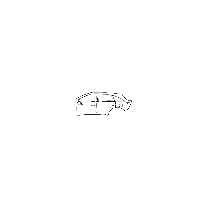 Haval Haval Shenshou Exterior 2022 - (left) Door+Rear Fender+Side Skirt