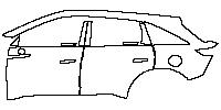 Haval Haval Shenshou Exterior 2022 - (left) Door+Rear Fender+Side Skirt