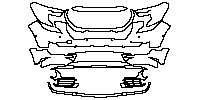 GMC Terrain Exterior 2022 - Bumper+Headlamp (with 6 PDC)