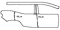 GMC Terrain Exterior 2022 - (right) Door+Rear Fender+Side Skirt