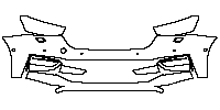 Skoda Fabia (EU) SEL 2022 - Bumper+Headlamp (with headlamp washing, with 6 PDC)
