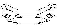 Volkswagen Taigo (EU) Base 2022 - Bumper+Headlamp (with 4 PDC)
