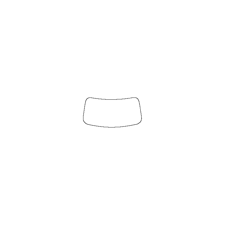 Ford Maverick Windows 2022 - Windshield (inside) (without mirror cutout)
