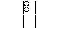 Mobile & Digital Huawei cell phone Pocket系列 2022 - other side