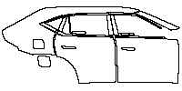 GAC Emkoo Exterior 2022 - (right) Door+Rear Fender
