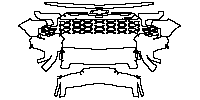 Chevrolet Silverado 1500 2022 - Bumper+Headlamp