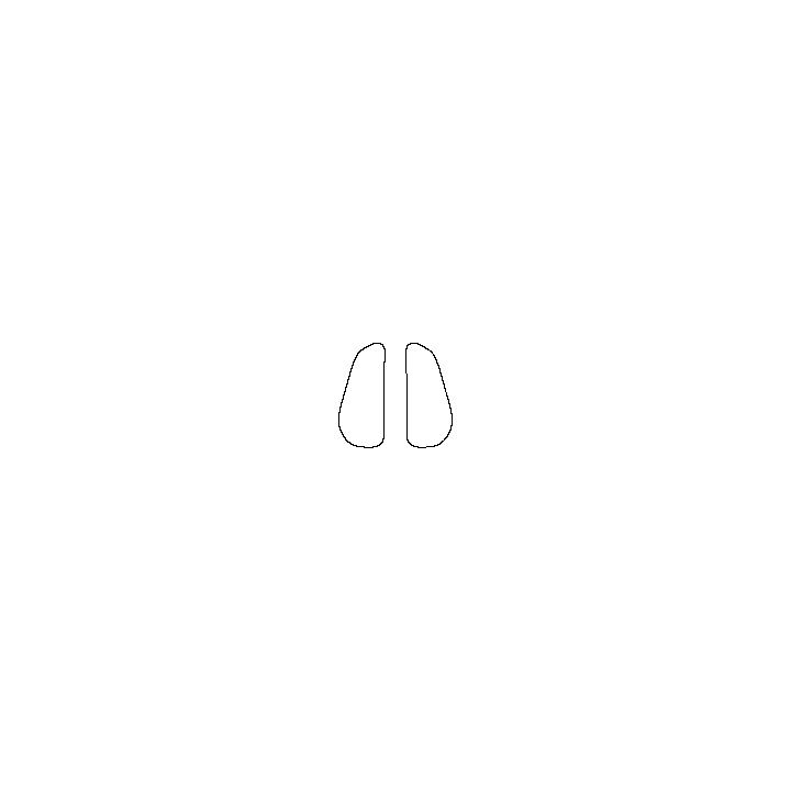 Toyota bZ4X (CN) Window 2022 - Rear Quarter (Edge exceeds the innder side of black cermic by 3mm)