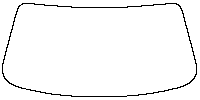 BMW 2 Series Coupe 2022 - Windshield (inside) (without mirror cutout)