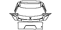 NETA X Exterior 2023 - Trunk Lid (with ''X'' emblem)