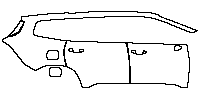 Geely Okavango Exterior 2023 - (right) Door+Rear Fender+Side Skirt