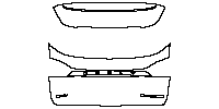 Geely Okavango Exterior 2023 - Trunk Lid (with ''GEELY'' , ''OKAVANGO'' emblems)