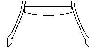Hyundai IONIQ 6 (US) Exterior 2023 - A-pillar+Roof (front) (with panoramic sunroof)