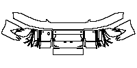 Hyundai IONIQ 6 (US) Exterior 2023 - Rear Bumper (with 4 PDC)