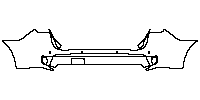 Ford Everest Exterior 2023 - Rear Bumper (with 4 PDC)