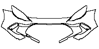 MG HS (EU) Exterior 2023 - Bumper+Headlamp