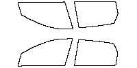 Ford Escape (US) Windows 2023 - Side Window
