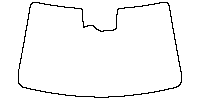 BYD SEAL U Windows 2023 - Windshield (inside) (with mirror cutout , for Right Hand Drive)