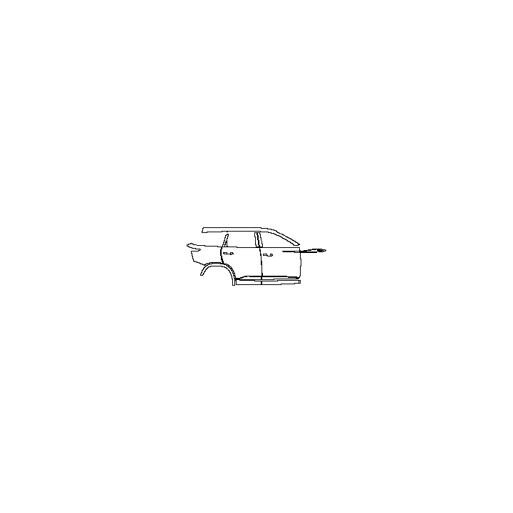 Changan Auto CS75 PLUS (CN) Exterior 2023 - (right) Door+Rear Fender+Side Skirt