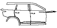 Changan Auto CS75 PLUS (CN) Exterior 2023 - (right) Door+Rear Fender+Side Skirt