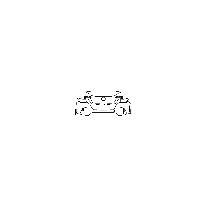 Mazda CX-90 Exterior 2024 - Bumper+Headlamp