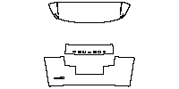 Peugeot 2008 (EU) GT 2024 - Trunk Lid (with ''PEUGEOT'', ''2008'' emblems)