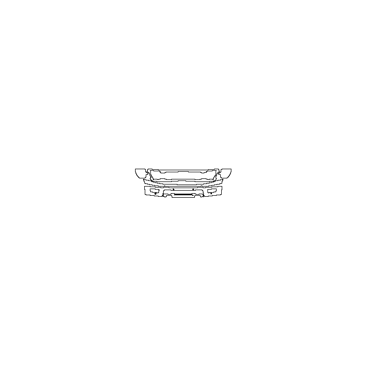 Ford F-150 SuperCrew 2021 - Bumper+Headlamp (with 4 PDC)