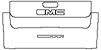 GMC Sierra HD 3500 HD 2024 - Trunk Lid (with ''GMC'',''SIERRA'' emblems)