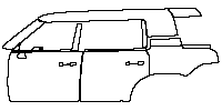BAIC BeiJing BJ30 Exterior 2024 - (left) Door+Rear Fender+Side Skirt