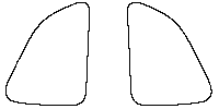 Volkswagen Tiguan (EU) Window 2024 - Rear Quarter (Edge exceeds the innder side of black cermic by 3mm)