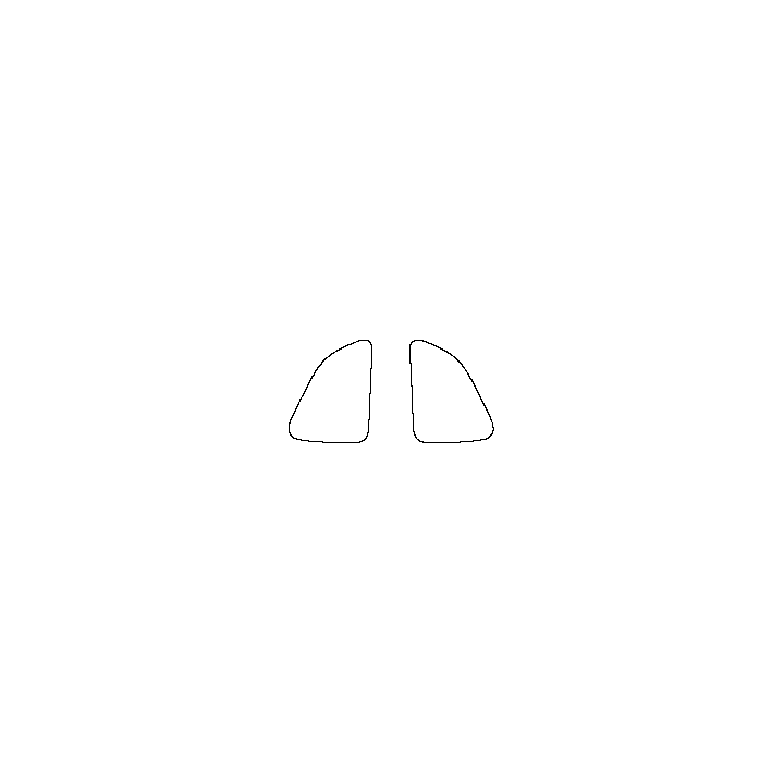 Volkswagen Tiguan (EU) Window 2024 - Rear Quarter (Edge exceeds the innder side of black cermic by 3mm)
