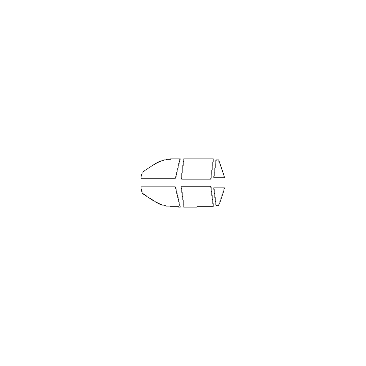 Lexus TX Window 2024 - Side Window
