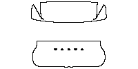 Volvo EX40 (NA) Exterior 2024 - Trunk Lid (with ''VOLVO'' emblem)