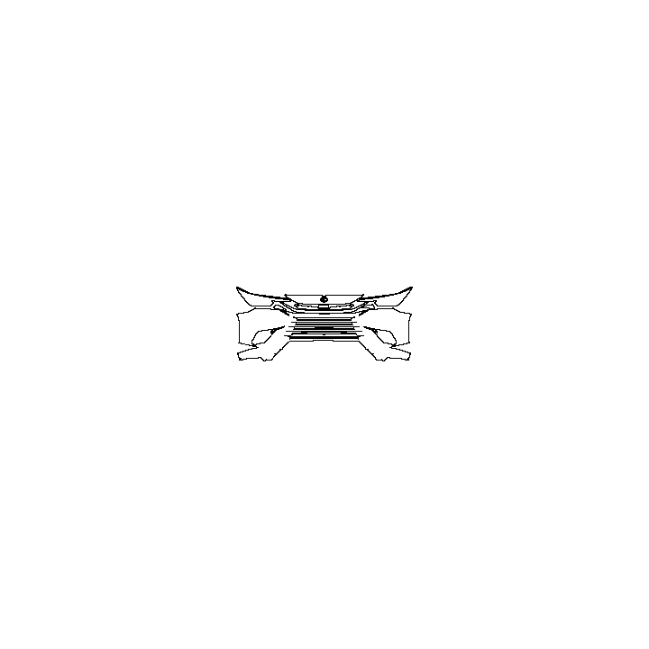 Lexus TX Base 2024 - Bumper+Headlamp