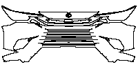 Lexus TX Base 2024 - Bumper+Headlamp