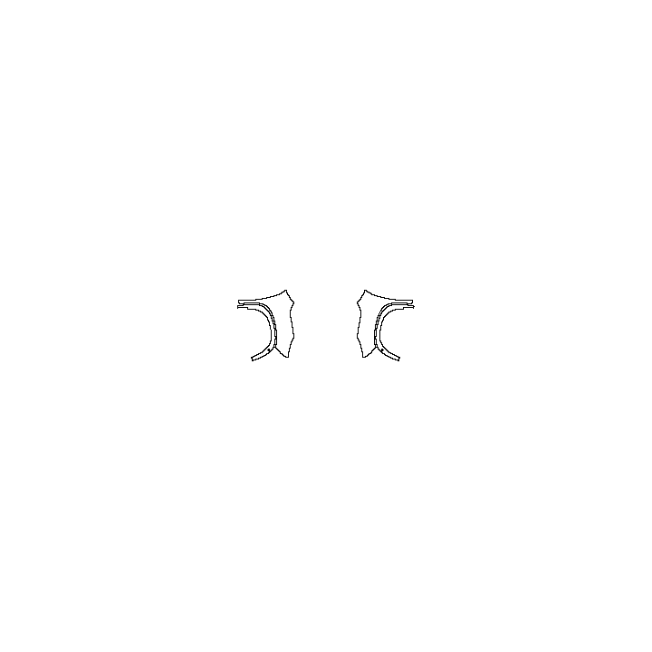 Lexus TX Base 2024 - Fender (with mudguards)