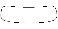 Avatr Avatr 07 Windows 2024 - Rear Window (Edge ends at the inner side of dotted area)