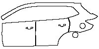 MG RX5 (EU) Exterior 2024 - (left) Door+Rear Fender