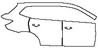 MG RX5 (EU) Exterior 2024 - (right) Door+Rear Fender
