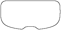 Subaru Impreza (US) Window 2024 - Rear Window (Edge exceeds the innder side of black cermic by 3mm)