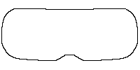 Toyota Grand Highlander (US) Window 2024 - Rear Window (Edge exceeds the innder side of black cermic by 3mm)