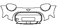 MINI MINI Aceman SE 2024 - Bumper+Headlamp