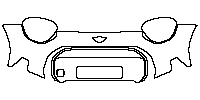 MINI MINI Aceman E 2024 - Bumper+Headlamp