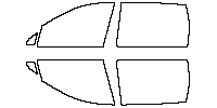 Lincoln Nautilus (US) Window 2024 - Side Window