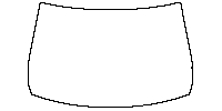 GMC Acadia Windows 2024 - Windshield (outside)
