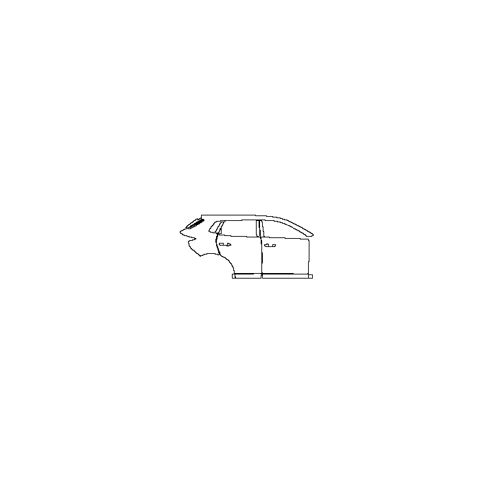 Changan Auto CS55 PLUS (CN) Exterior 2024 - (right) Door+Rear Fender+Side Skirt