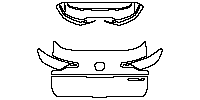 Changan Auto CS55 PLUS (CN) Exterior 2024 - Trunk Lid (with ''长安汽车'' , ''CS55PLUS'' emblems)