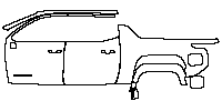 Chevrolet Silverado EV Exterior 2024 - (left) Door+Rear Fender+Side Skirt