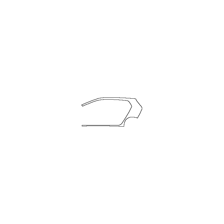 Volkswagen Golf Golf 2021 - (left) Rear Fender (with GTI Performance package)